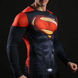 Superman Black Suit Compression T-Shirt - Superman