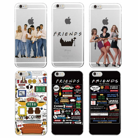 iPhone Soft Cases - Friends