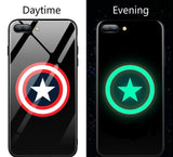 Luminous Glass iPhone Case - Avengers