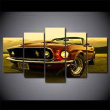 5 Piece 1969 Ford Mustang Canvas - Fast and Furious