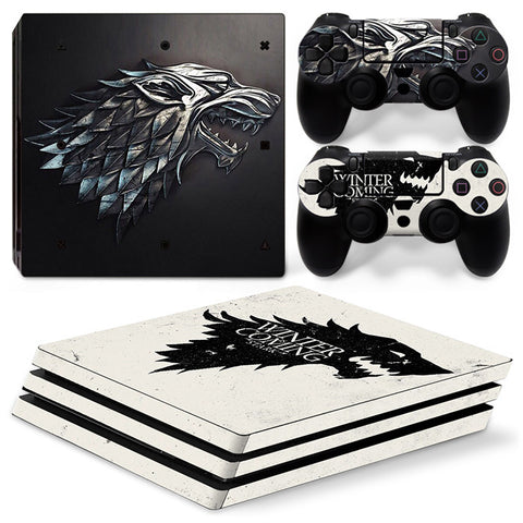 Winter Is Coming PS4 Pro Skin - Game Of Thrones
